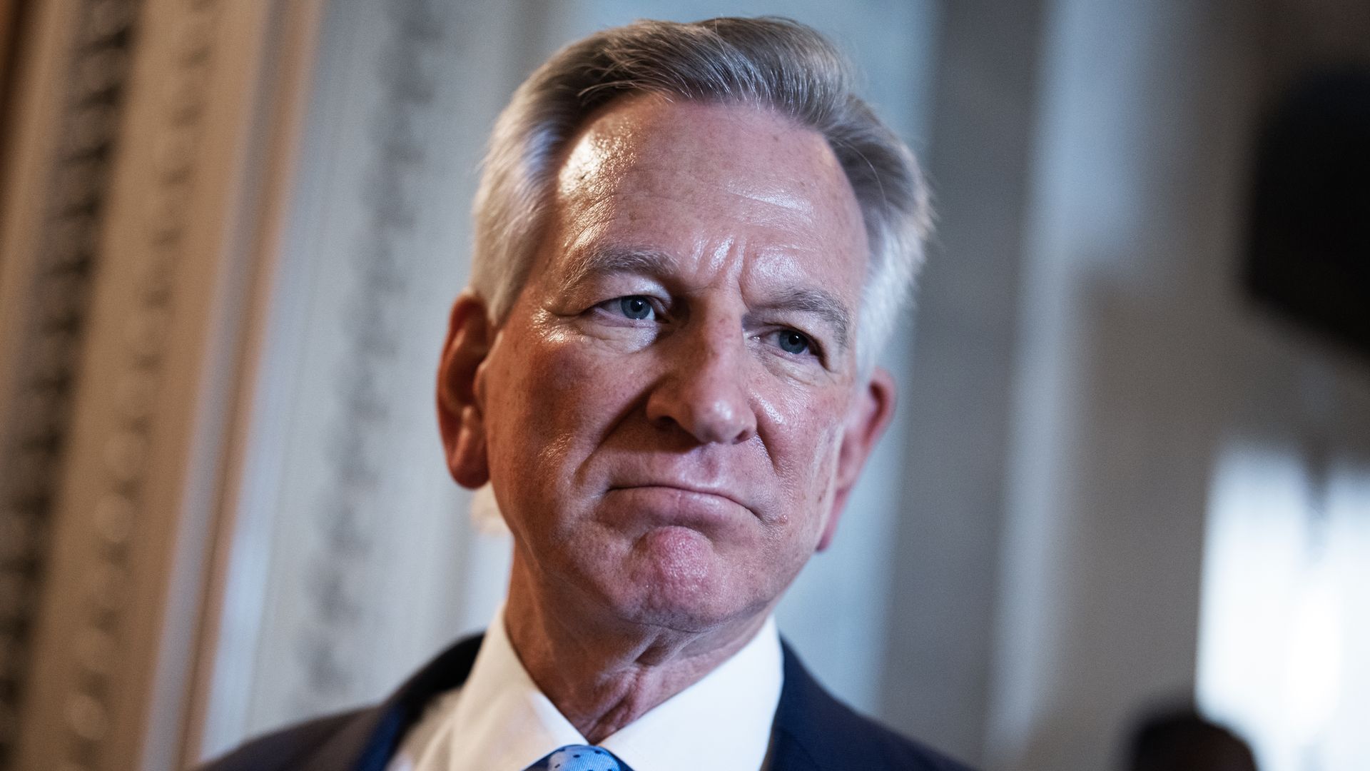 Sen. Tommy Tuberville, R-Ala., is seen during senate votes in the U.S. Capitol on Wednesday, July 31, 2024.