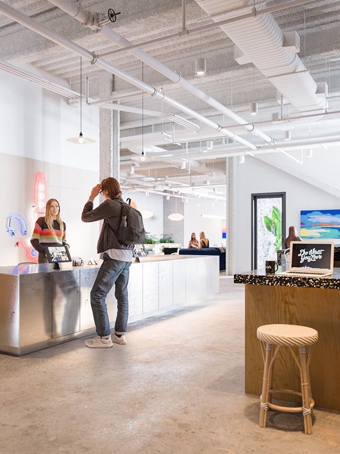 WeWork's new RailYard location