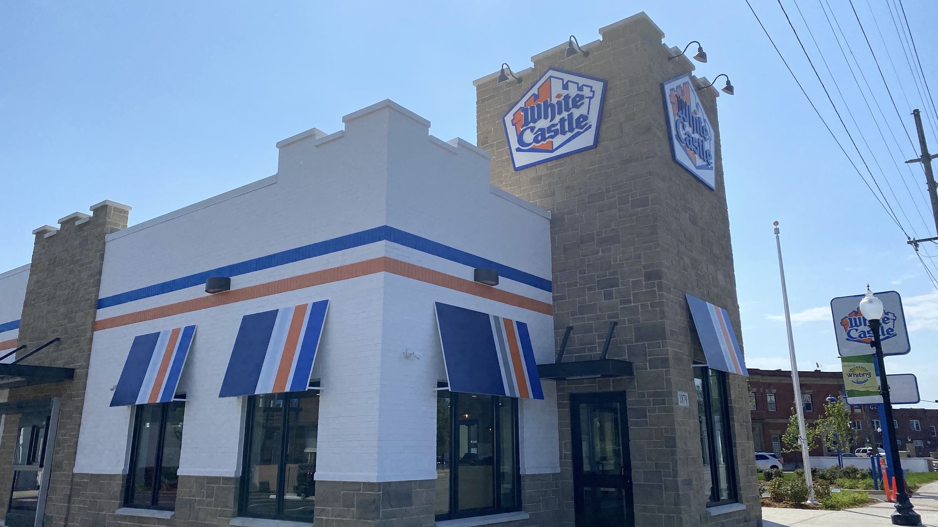 White Castle restaurant.