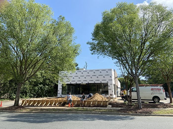 Bojangles' at 300 West Blvd renovations