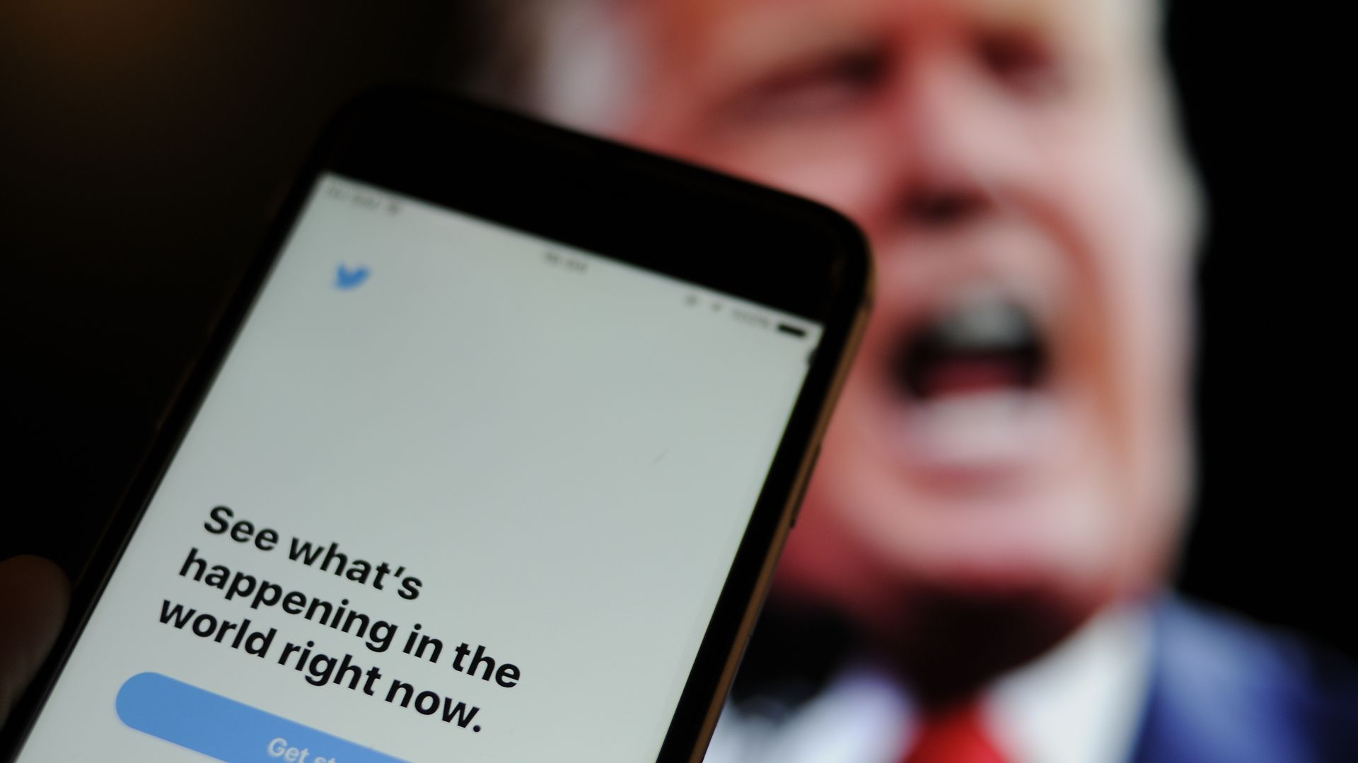 The Twitter app.