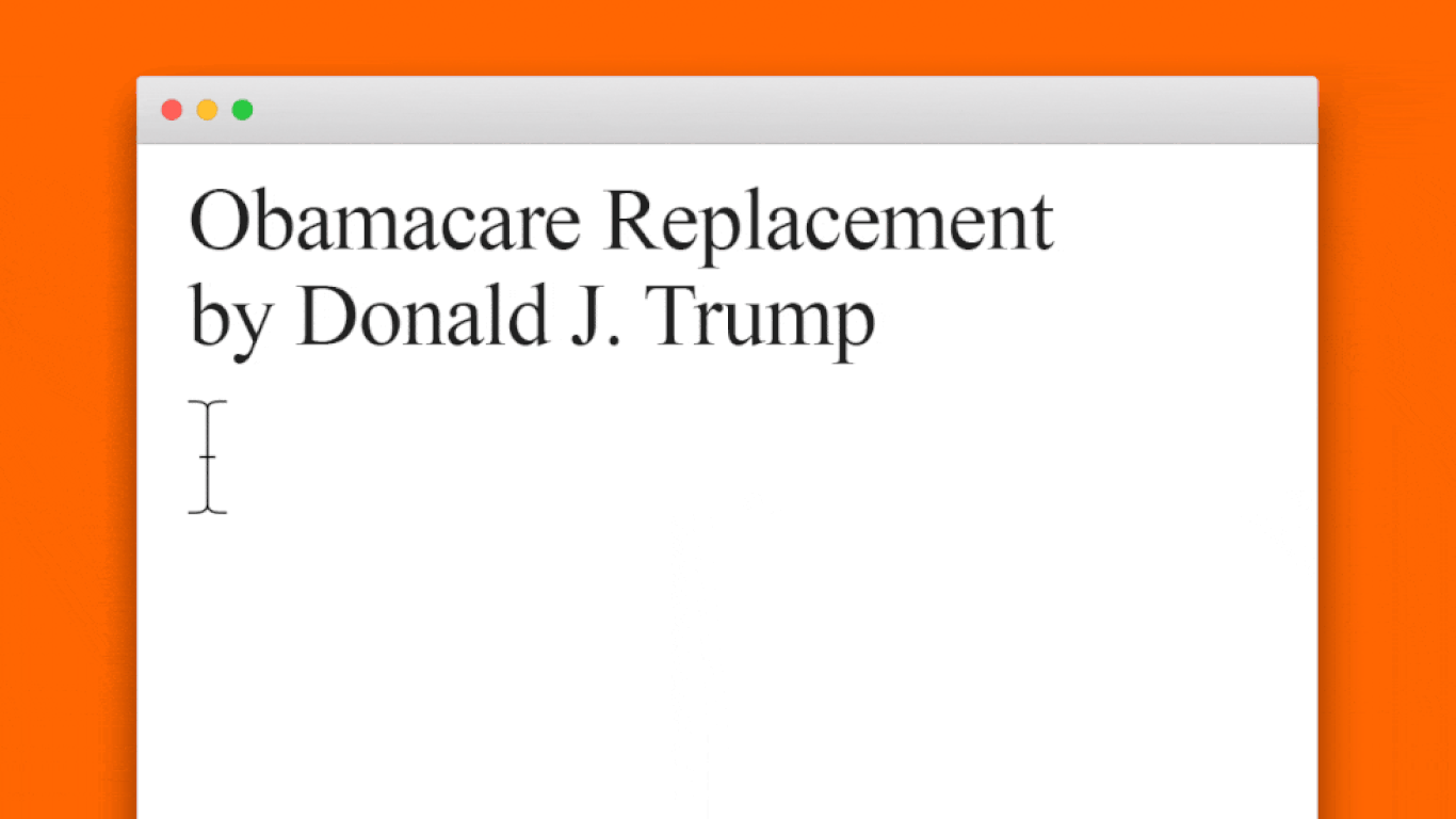 Why Trumpcare might sign you up for health insurance without asking