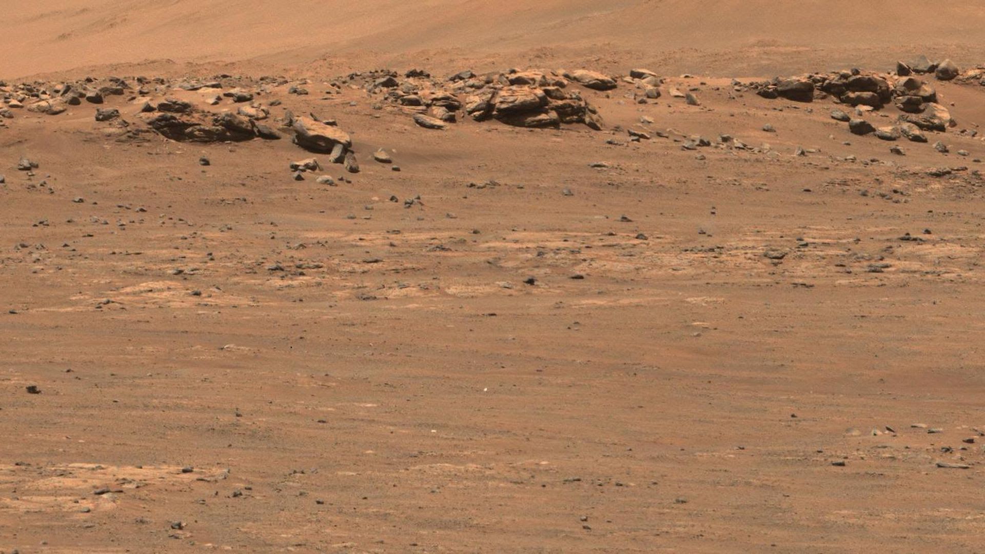 Mars seen by Perseverance