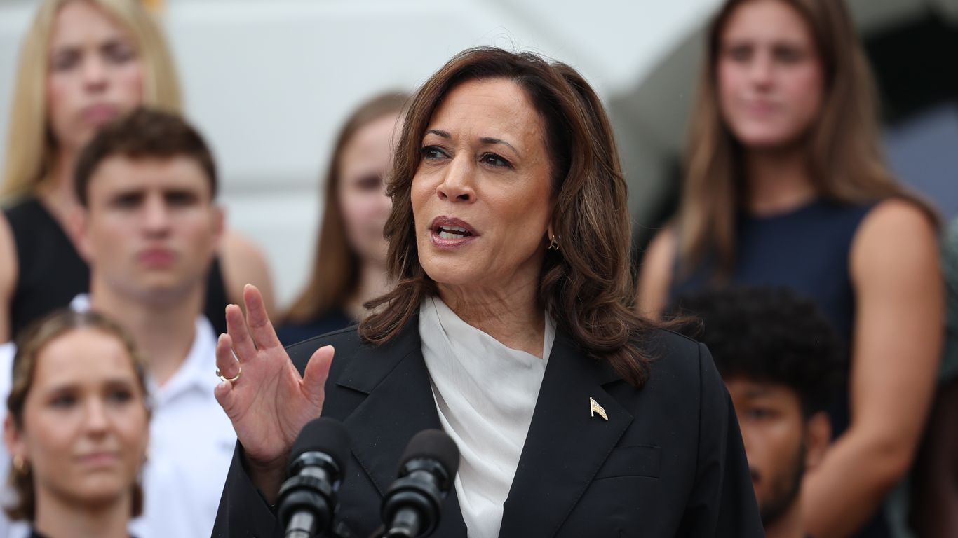 Massachusetts Democrats back Kamala Harris for president - Axios Boston