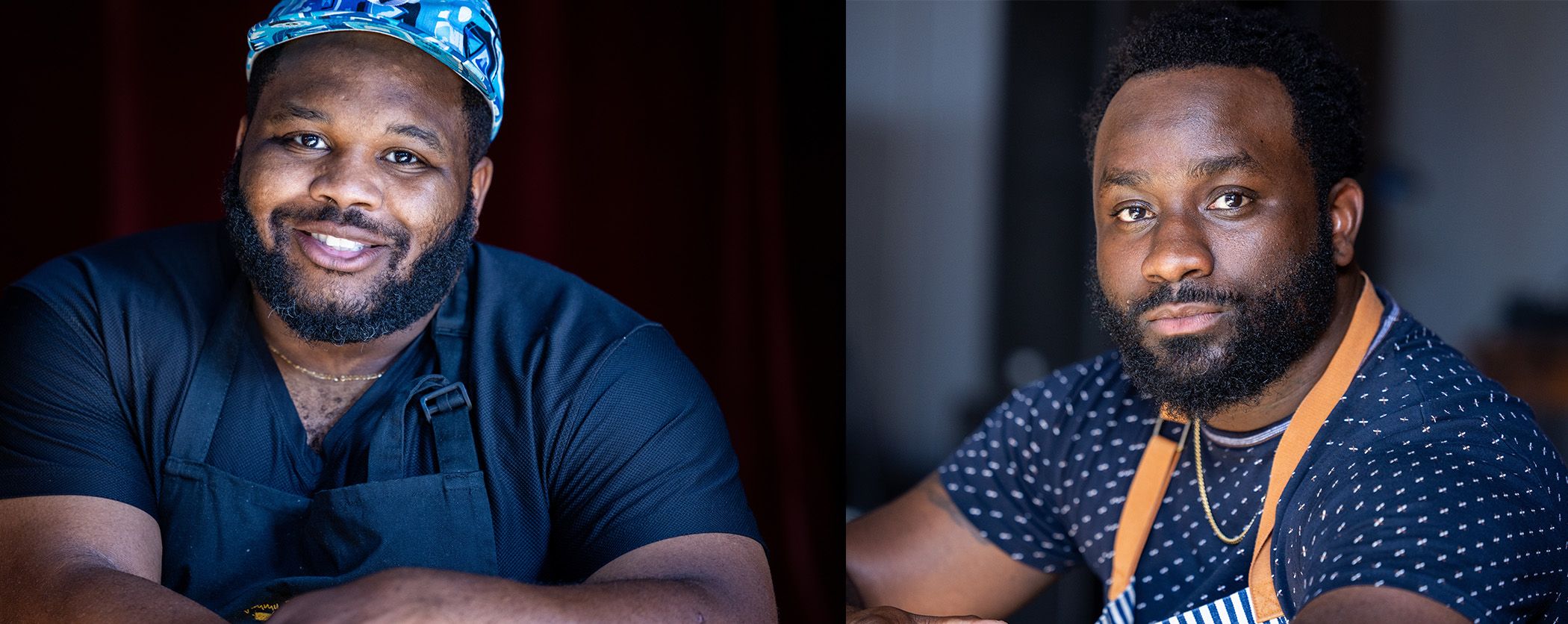 two men side by side