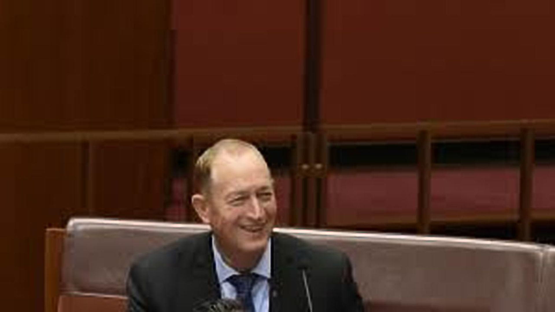 Australian police say Sen. Fraser Anning acted in self defense when he struck the teenager who egged him.