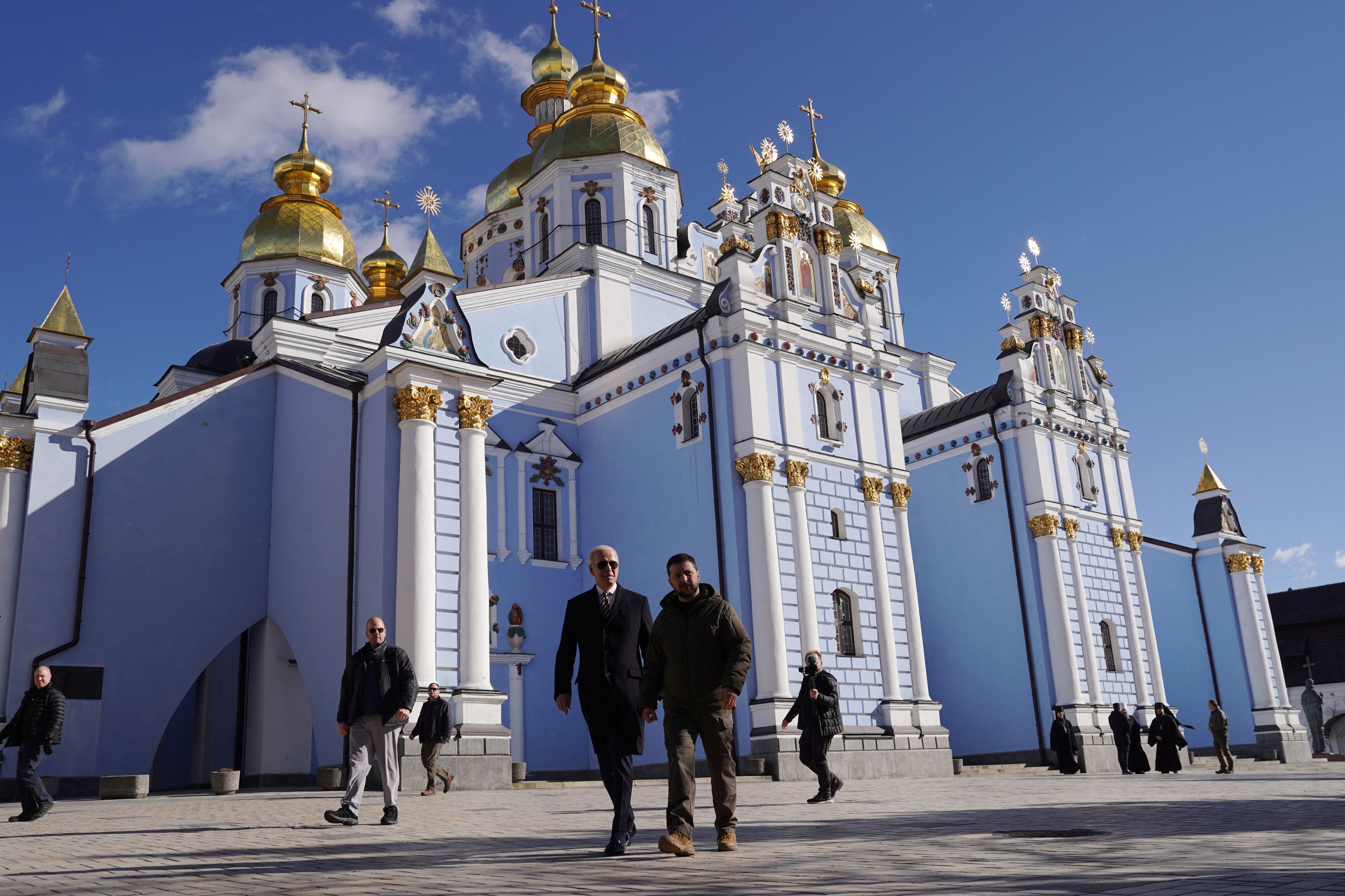 Михайловский Златоверхий купола