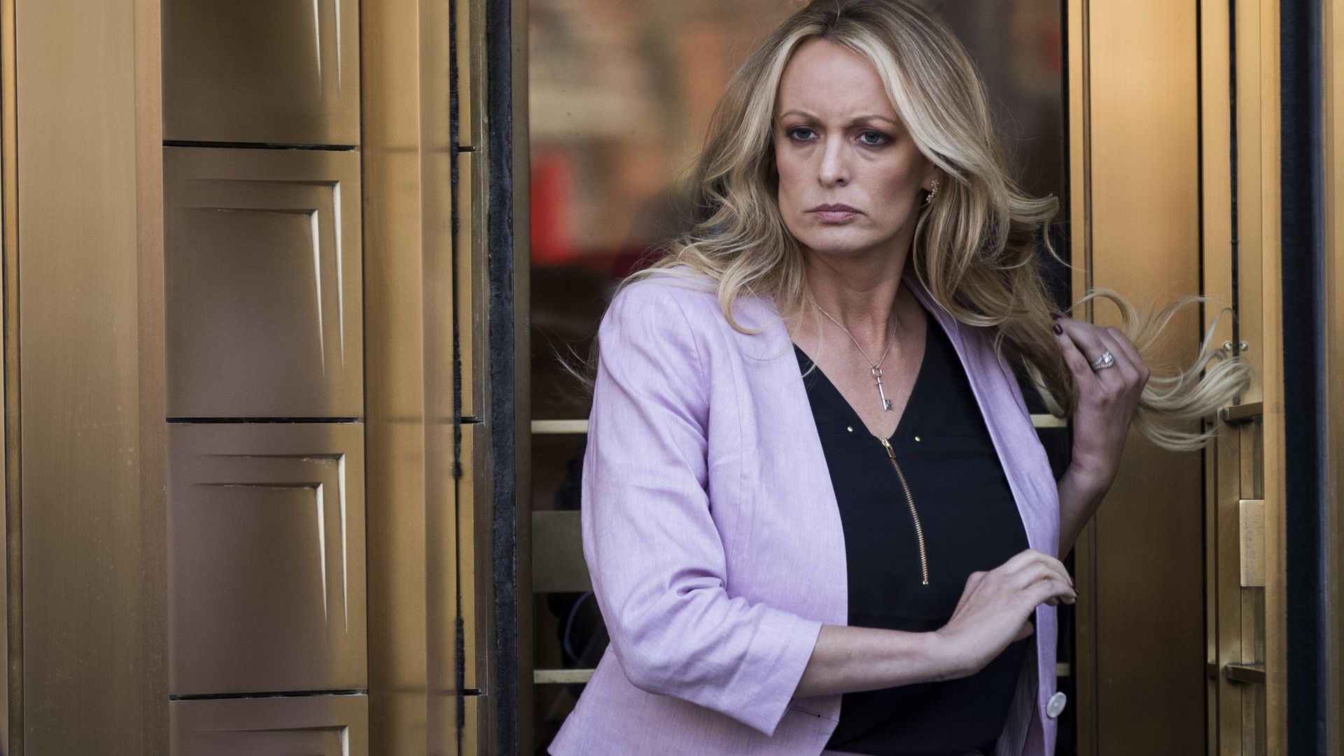 Adult film actress Stormy Daniels in New York City in April 2018. Photo: Drew Angerer/Getty Images