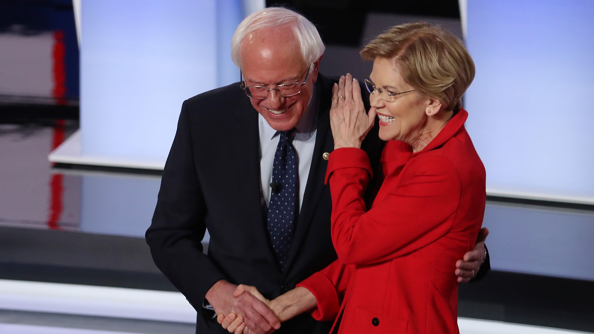 Sens. Bernie Sanders and Elizabeth Warren