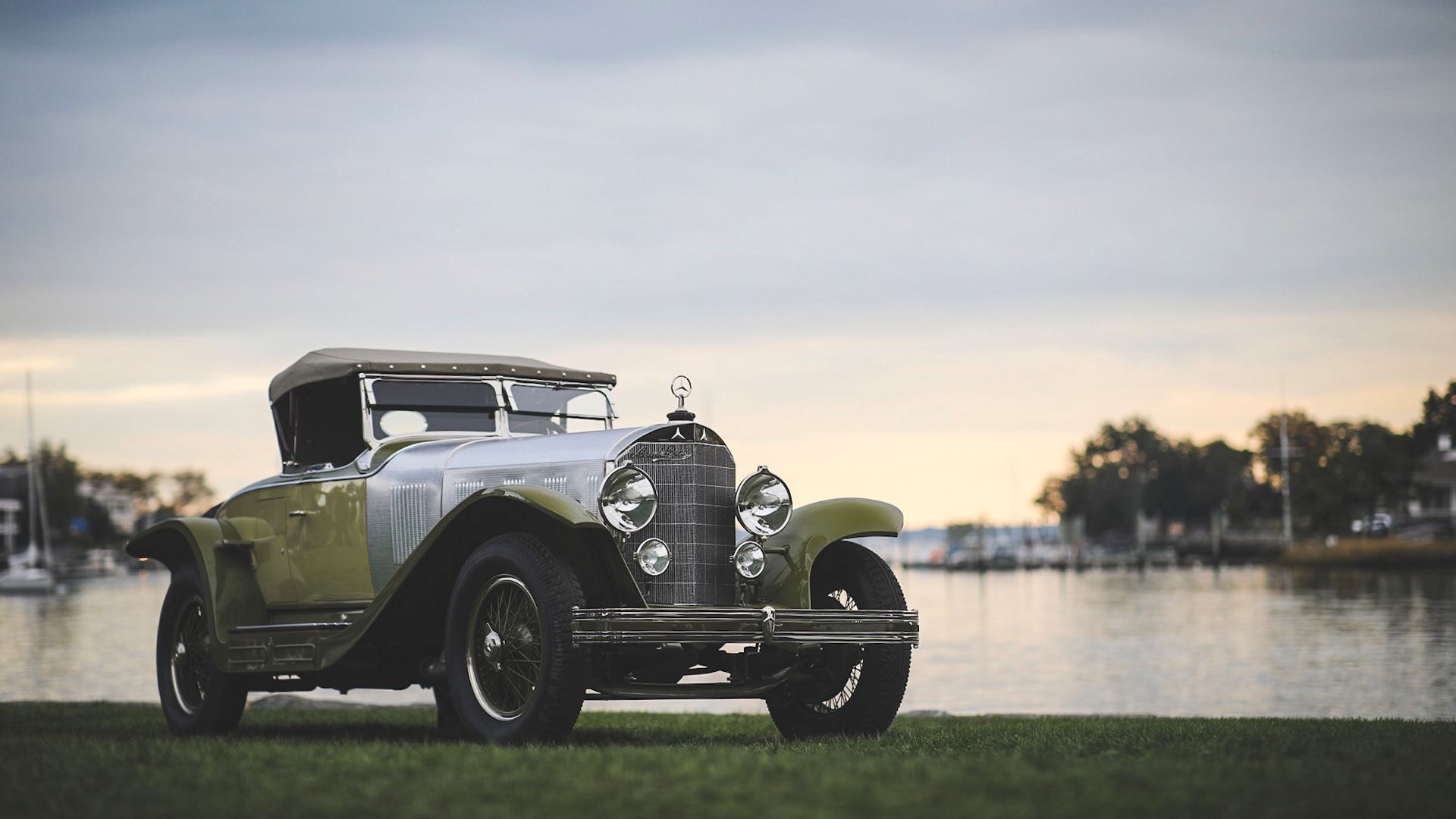 A 1927 Mercedes-Benz Model K chosen as Best in Show at the 25th annual Greenwich Concours d'Elegance in October.