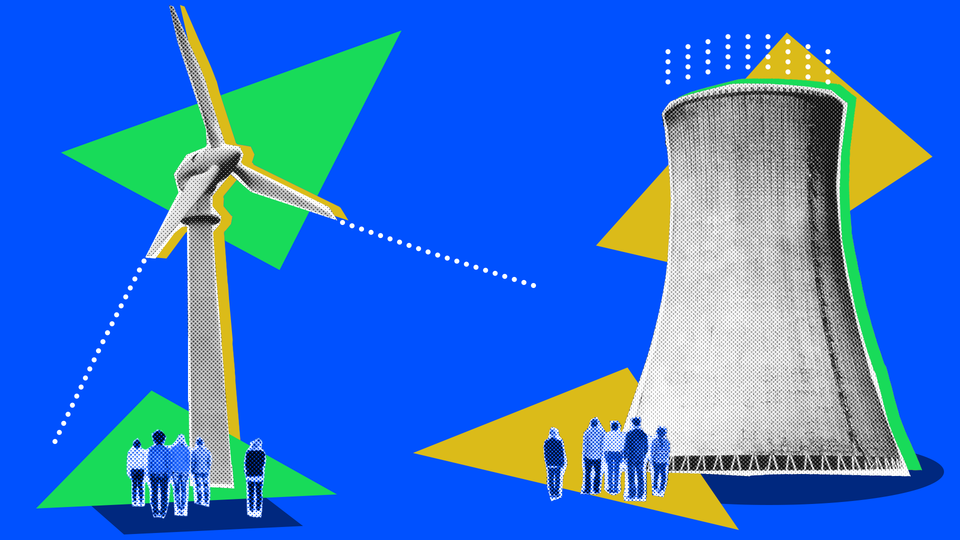 Wind power vs. nuclear power