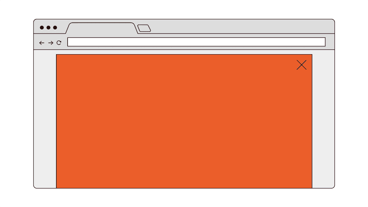 Colors melting off of a computer screen