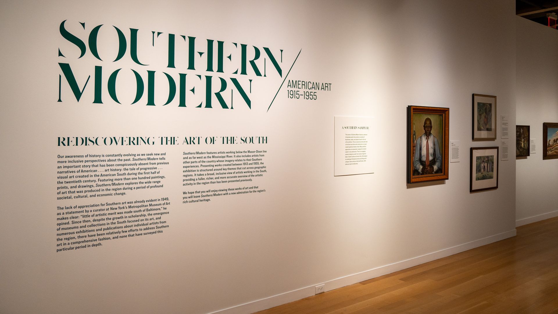 Southern/Modern at the Mint Museum. 