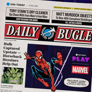 USA Today adds exclusive Marvel comics to games app
