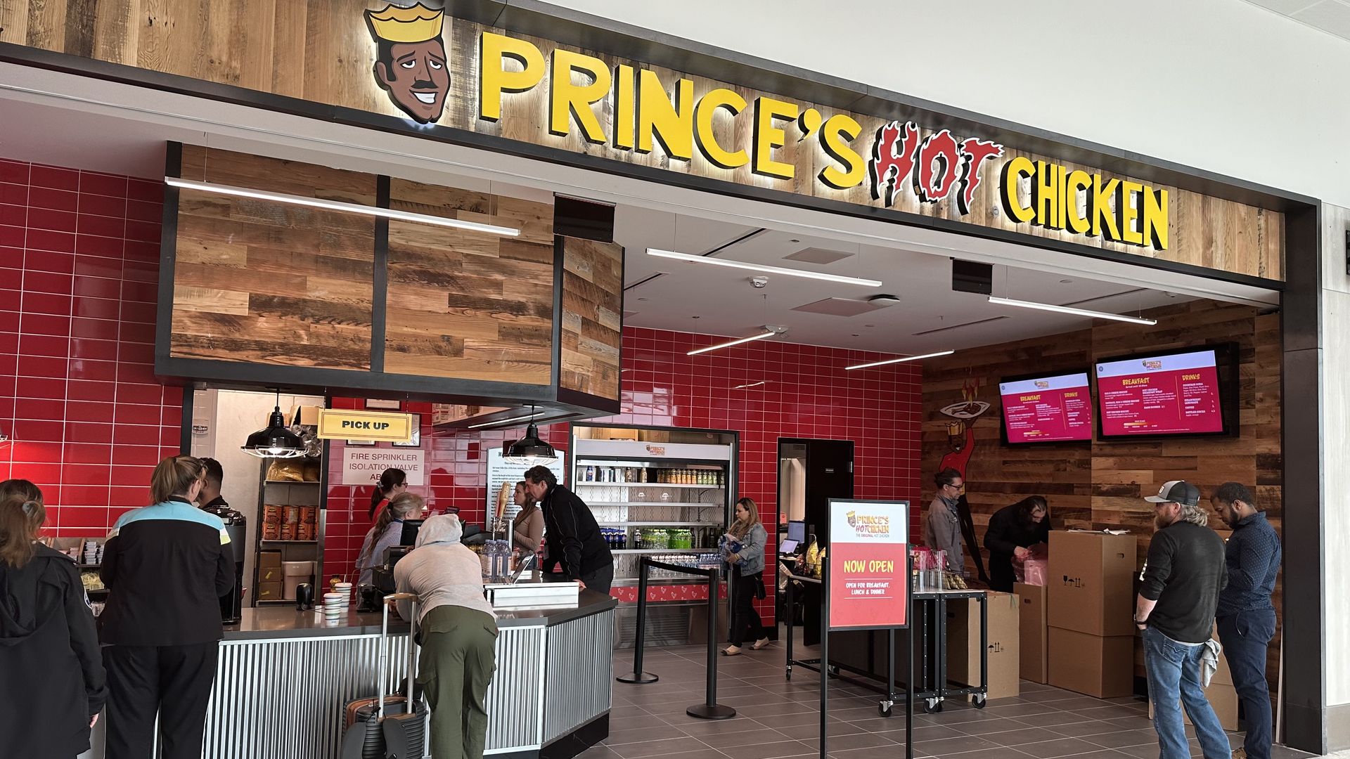 A view of the new Prince's Hot Chicken