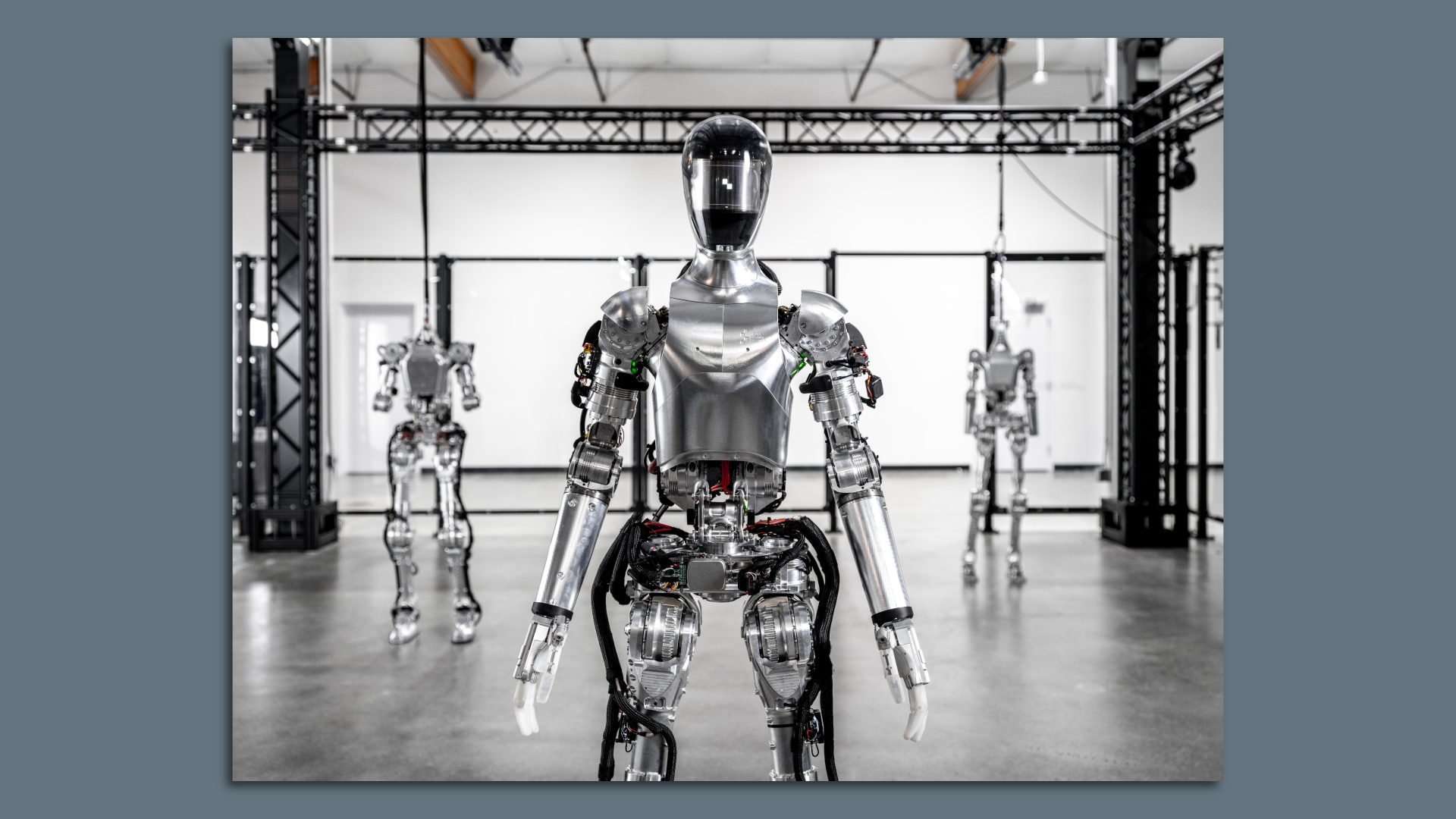 Figure robots are manufactured in a 30,000-square-foot facility in Sunnyvale, California. Photo courtesy of Figure.