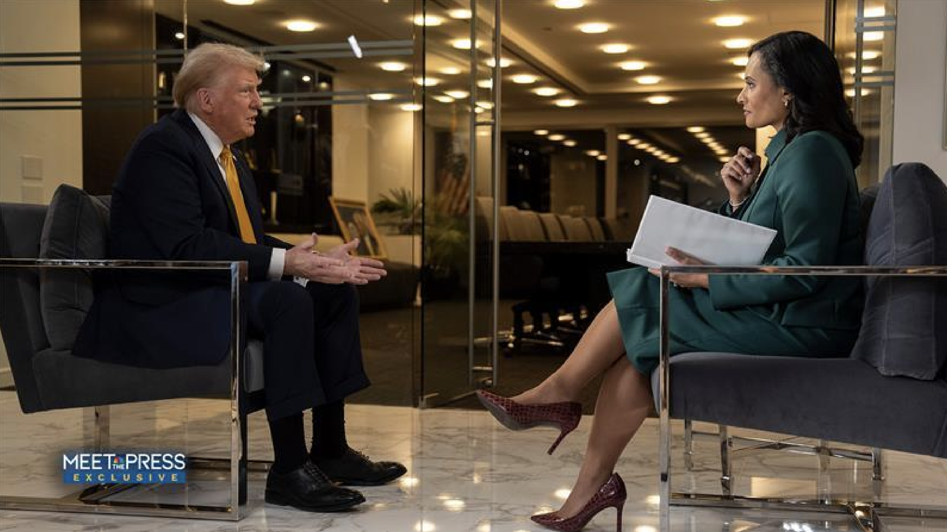 Takeaways from trump s meet the press interview