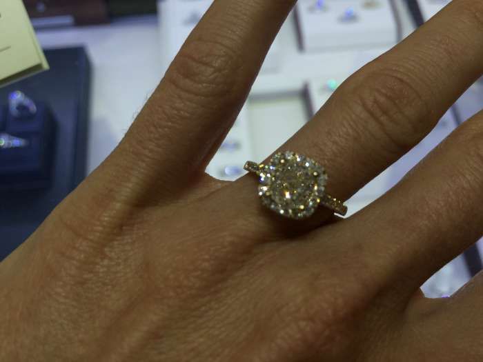 Diamonds Direct engagement ring