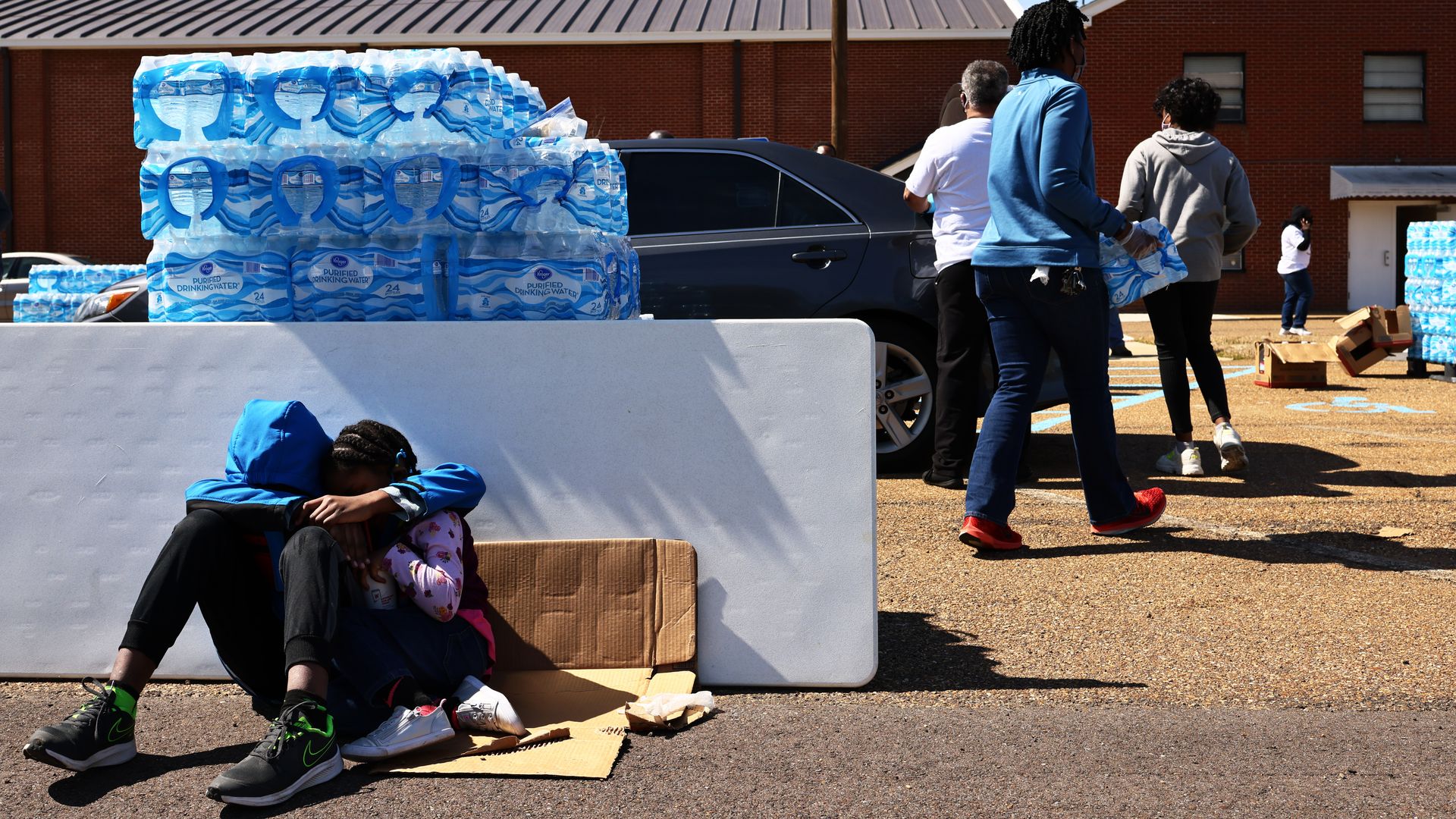 Water distribution in jackson
