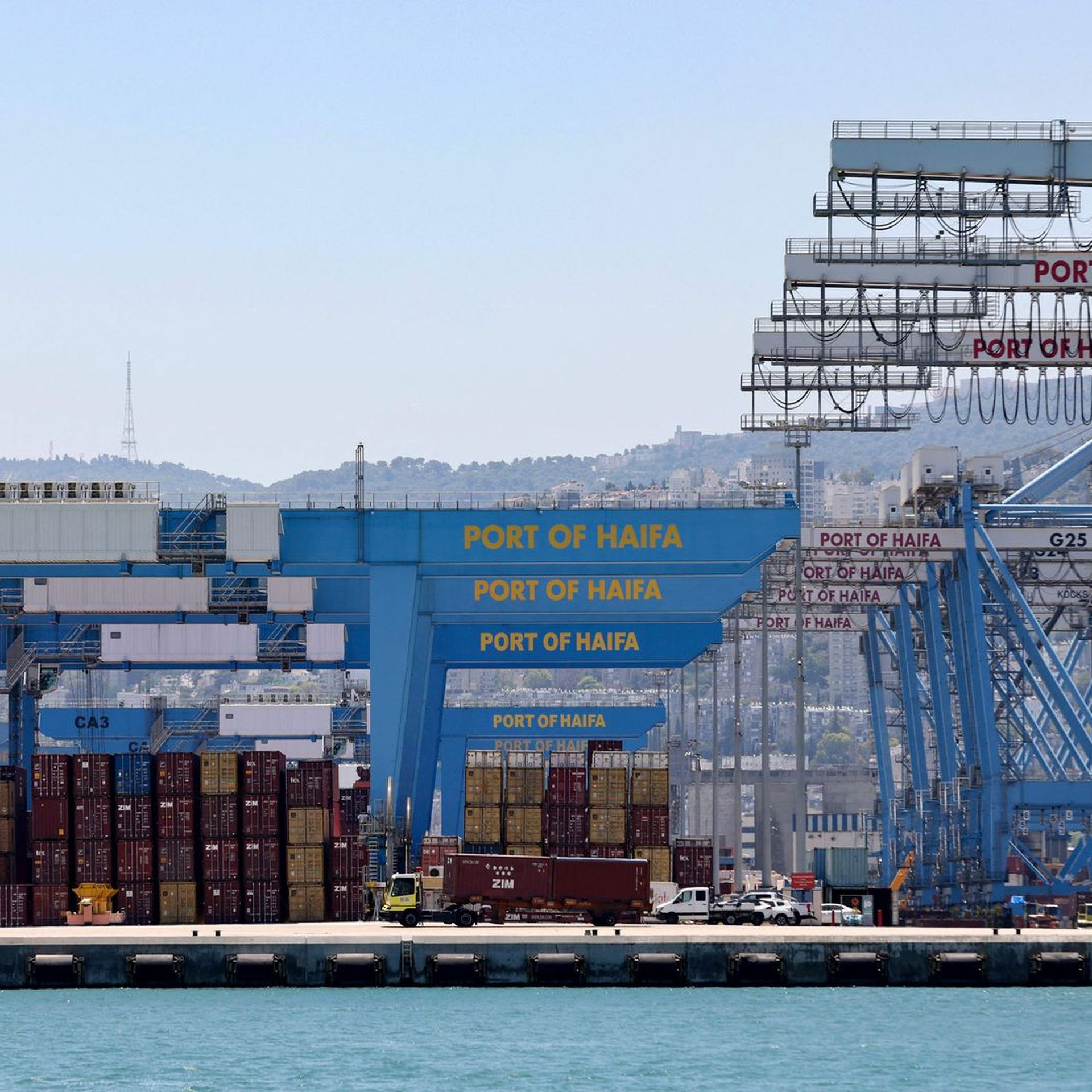 The U.S. has raised concerns about Chinese investment in the Port of Haifa project.