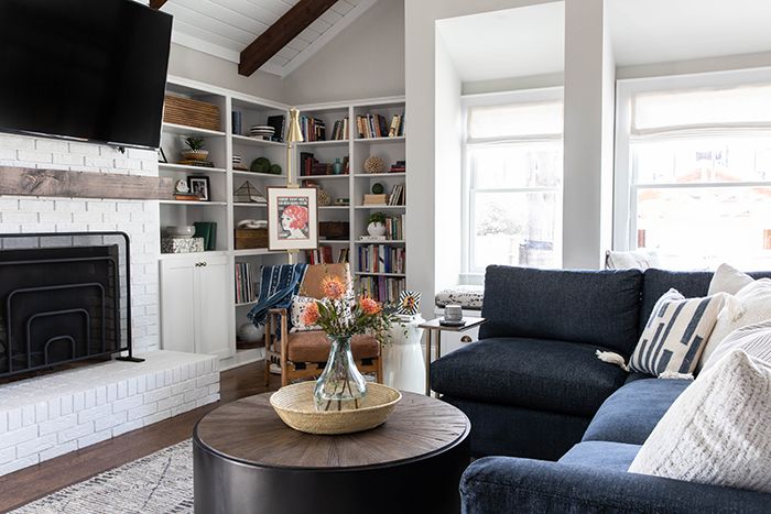 Home of the Year historic renovation living room