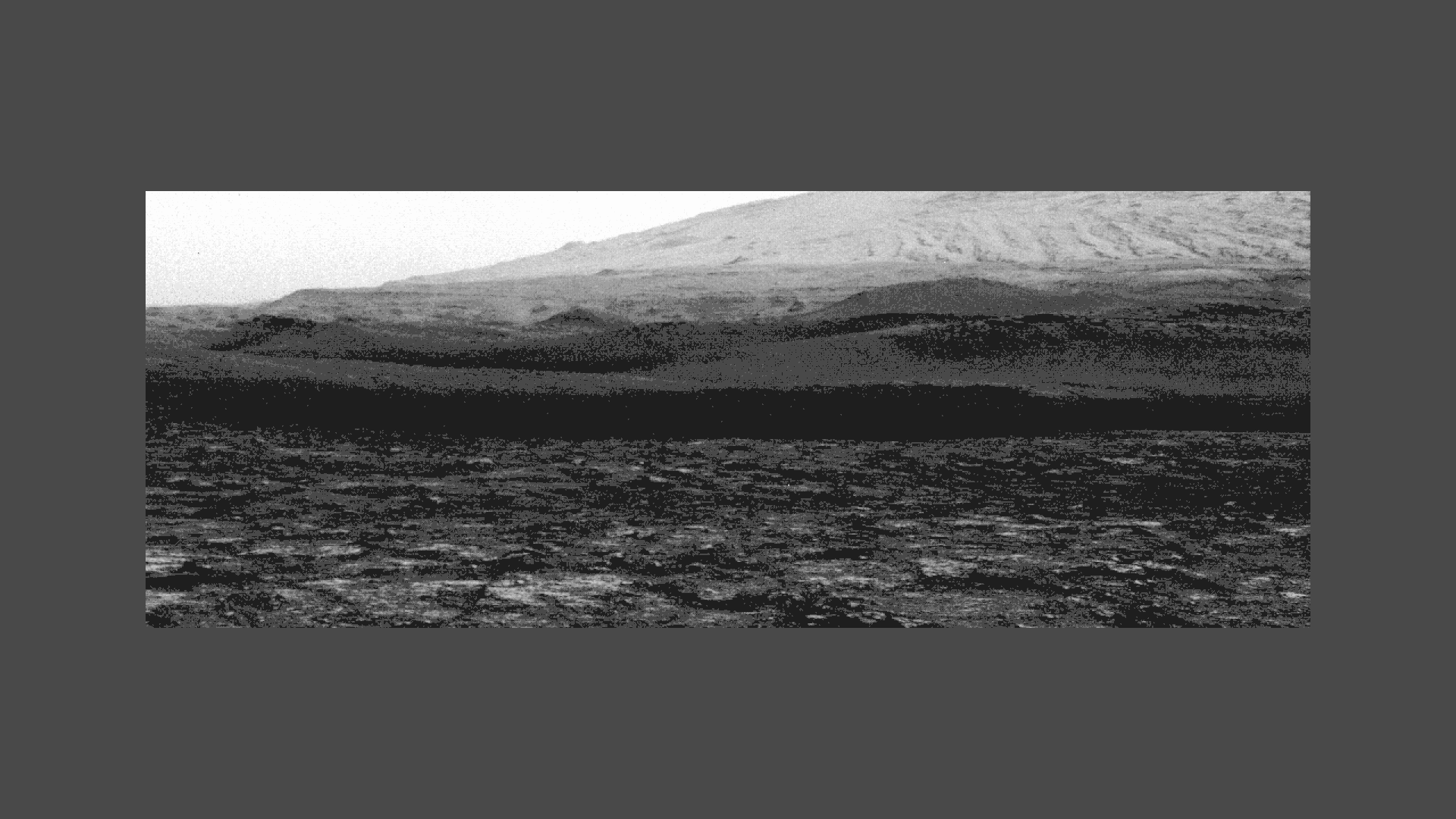 A dust devil on Mars