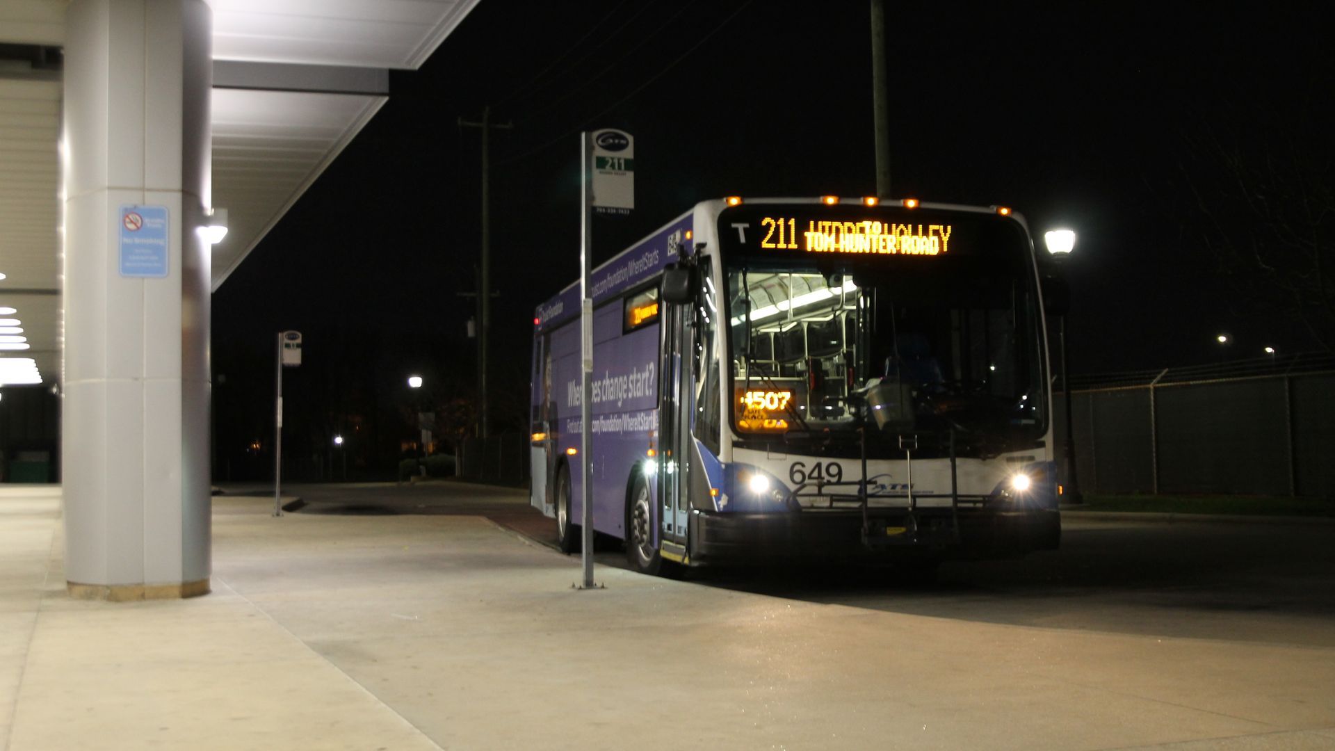 bus ridership in charlotte north carolina