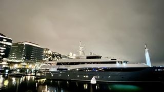 mega yacht dc wharf