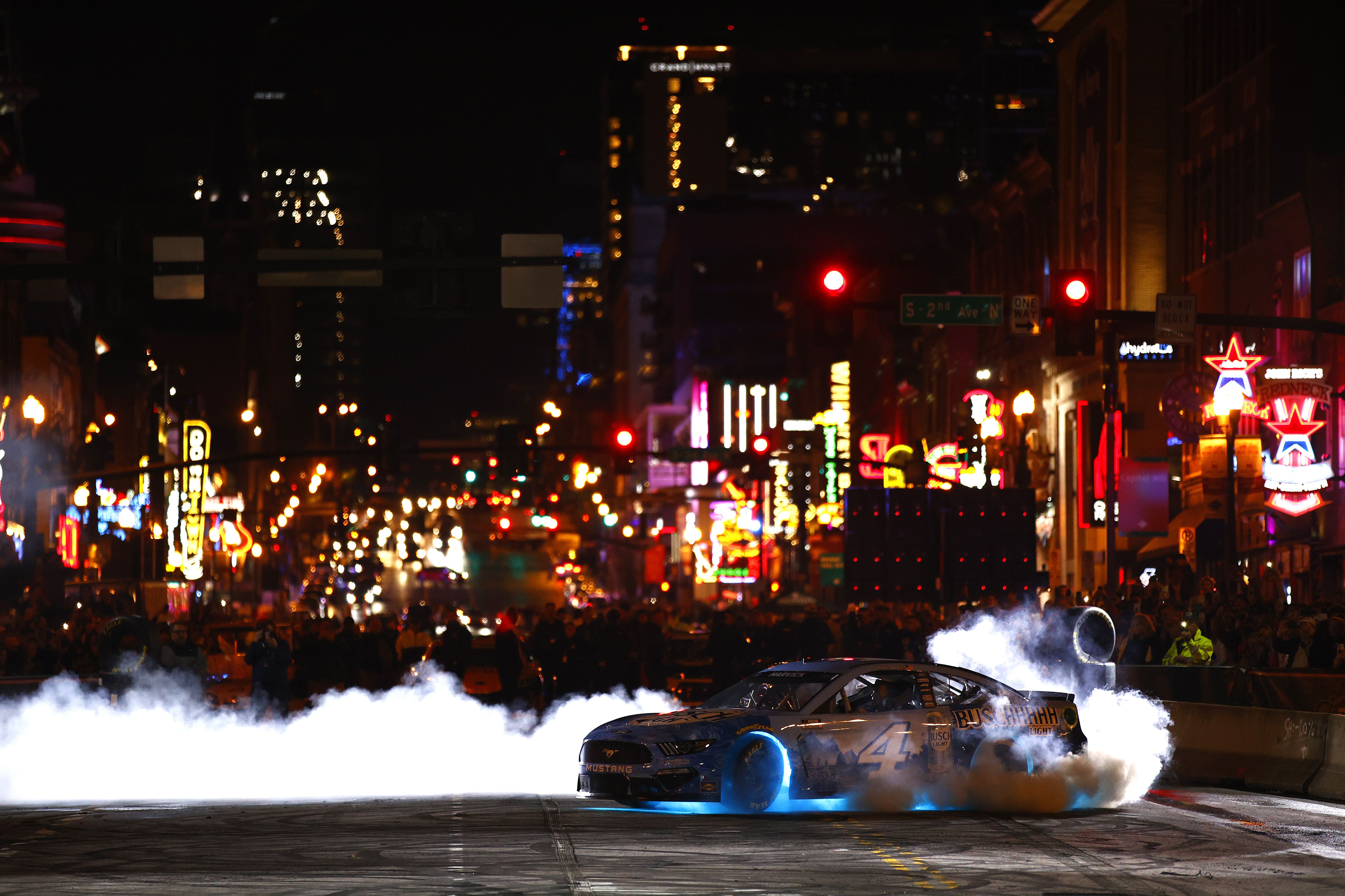 NASCAR burnouts