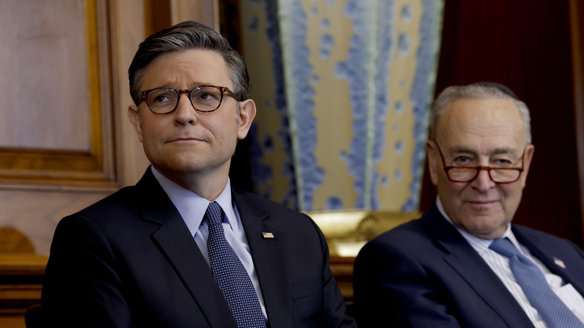 This is Mike Johnson and Chuck Schumer