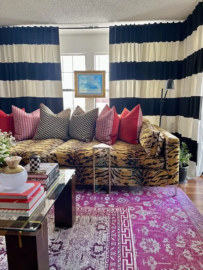 Eboney Foster plaza midwood apartment home tour couch