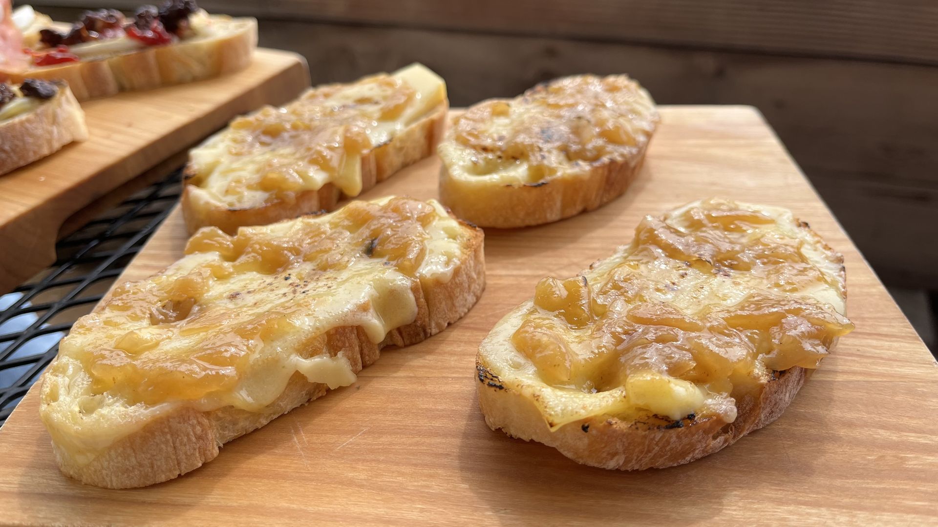 French onion cheese toast