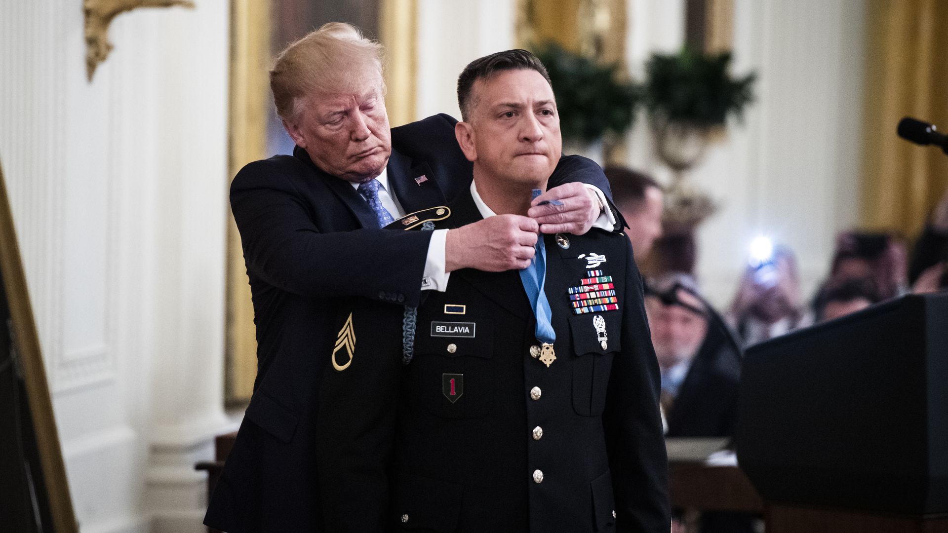 Iraq War Veteran Who Saved Squad Awarded Medal Of Honor By Trump