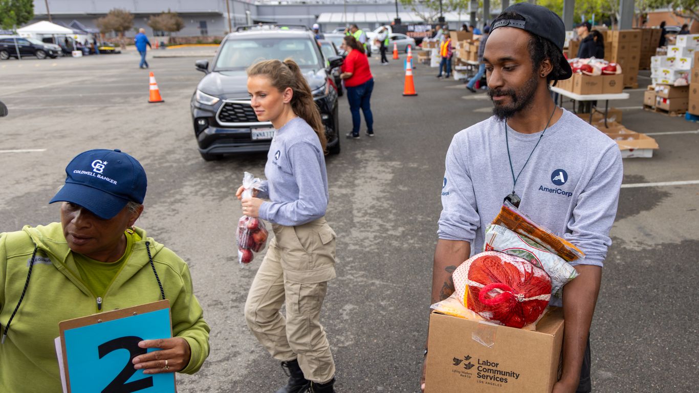 AmeriCorps grant recipients sue to block Trump administration cuts