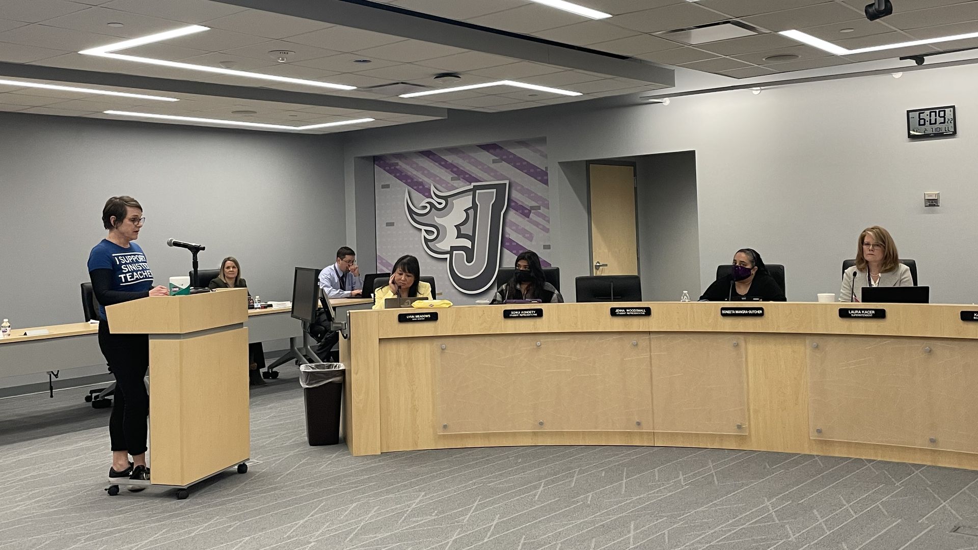 Parents speak at Johnston school board meeting