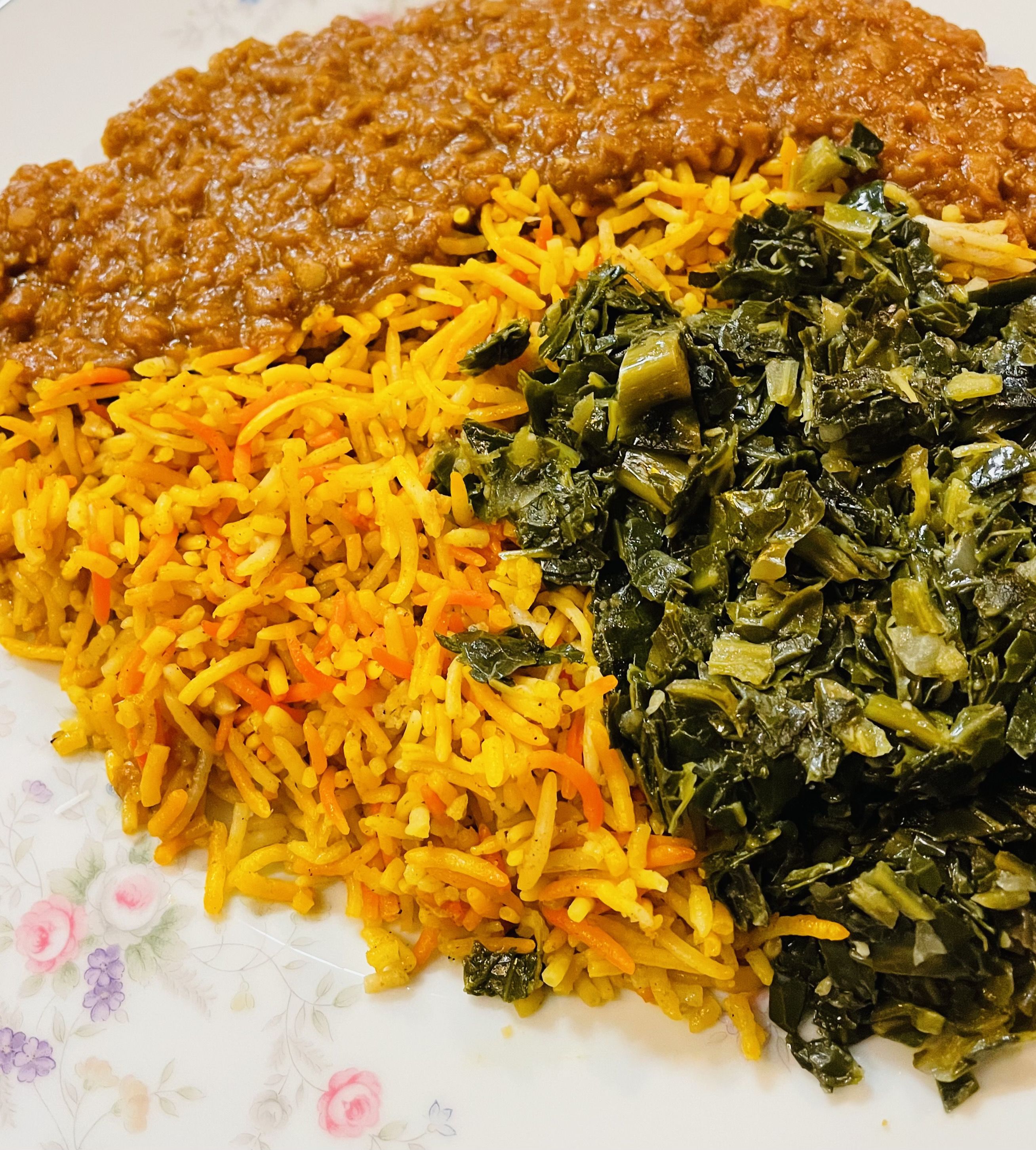 picture of a plate from Gursha Ethiopian Grill in Des Moines