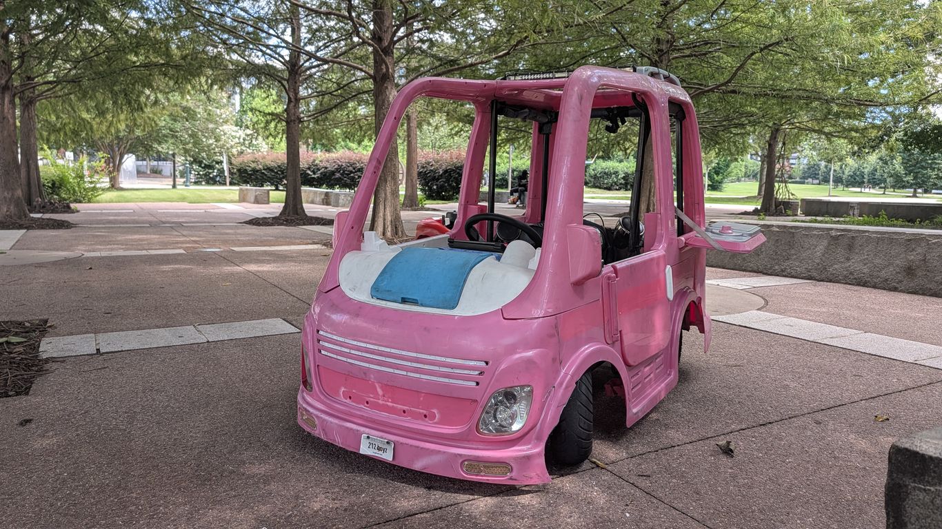 Meet the man driving a Barbie go-kart around Atlanta
