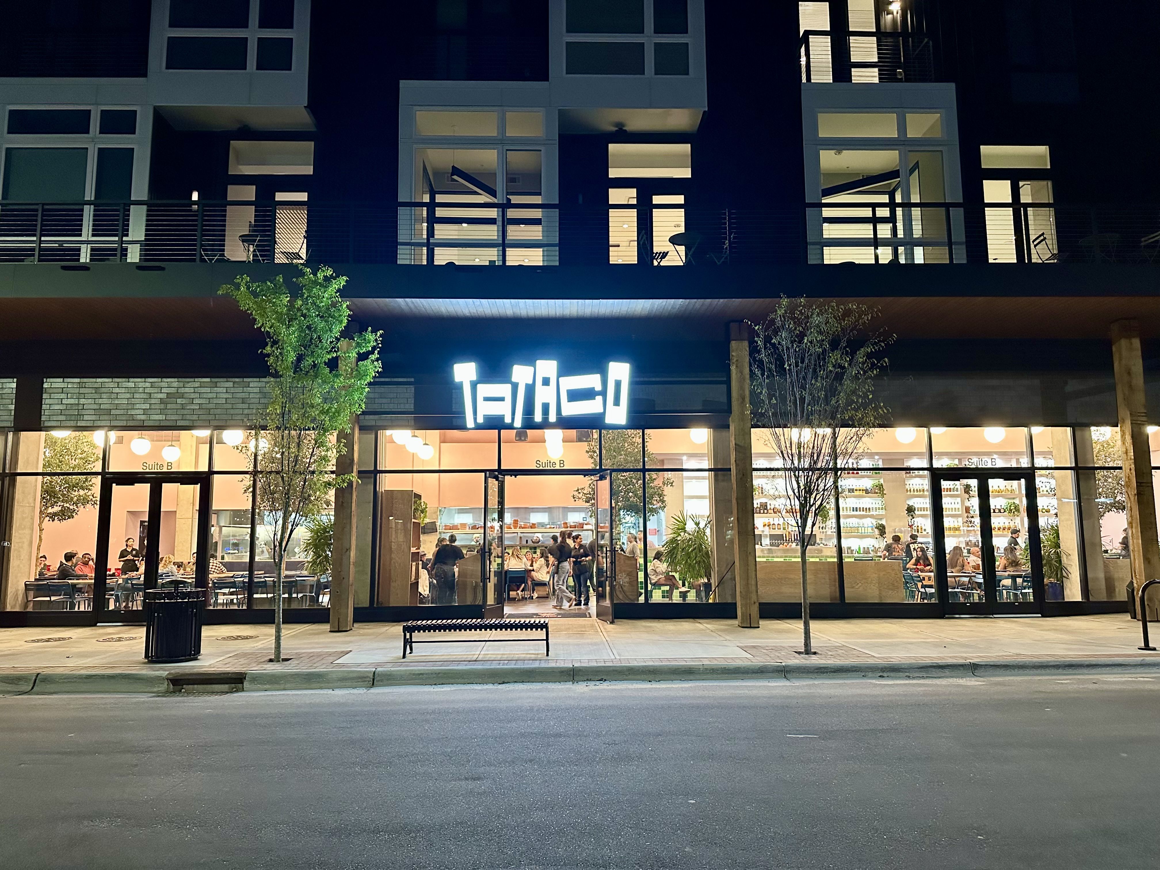 The entrance to TaTaco