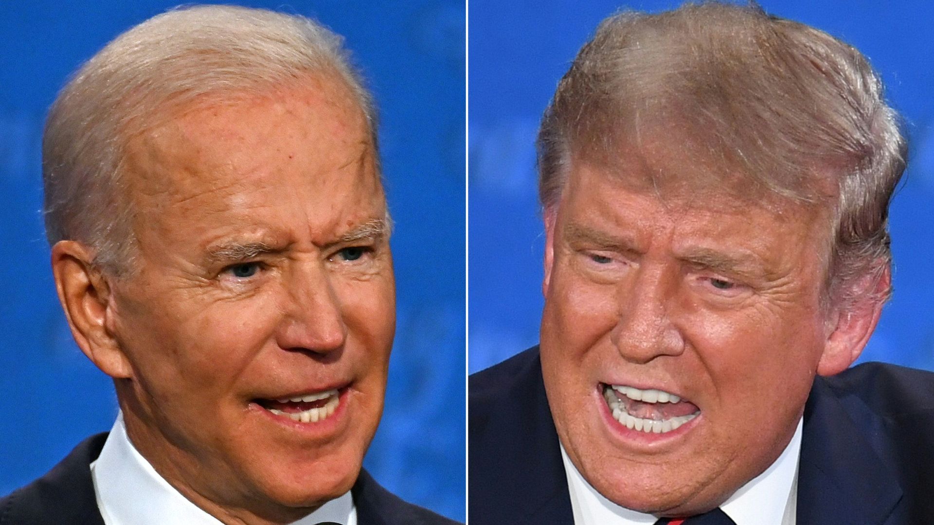 Biden and Trump. 