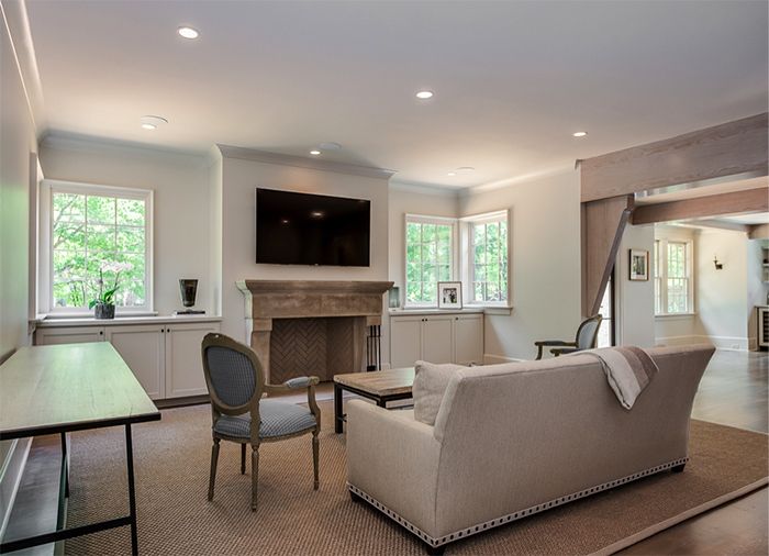 Home of the Year 2019 modern tudor concept family room