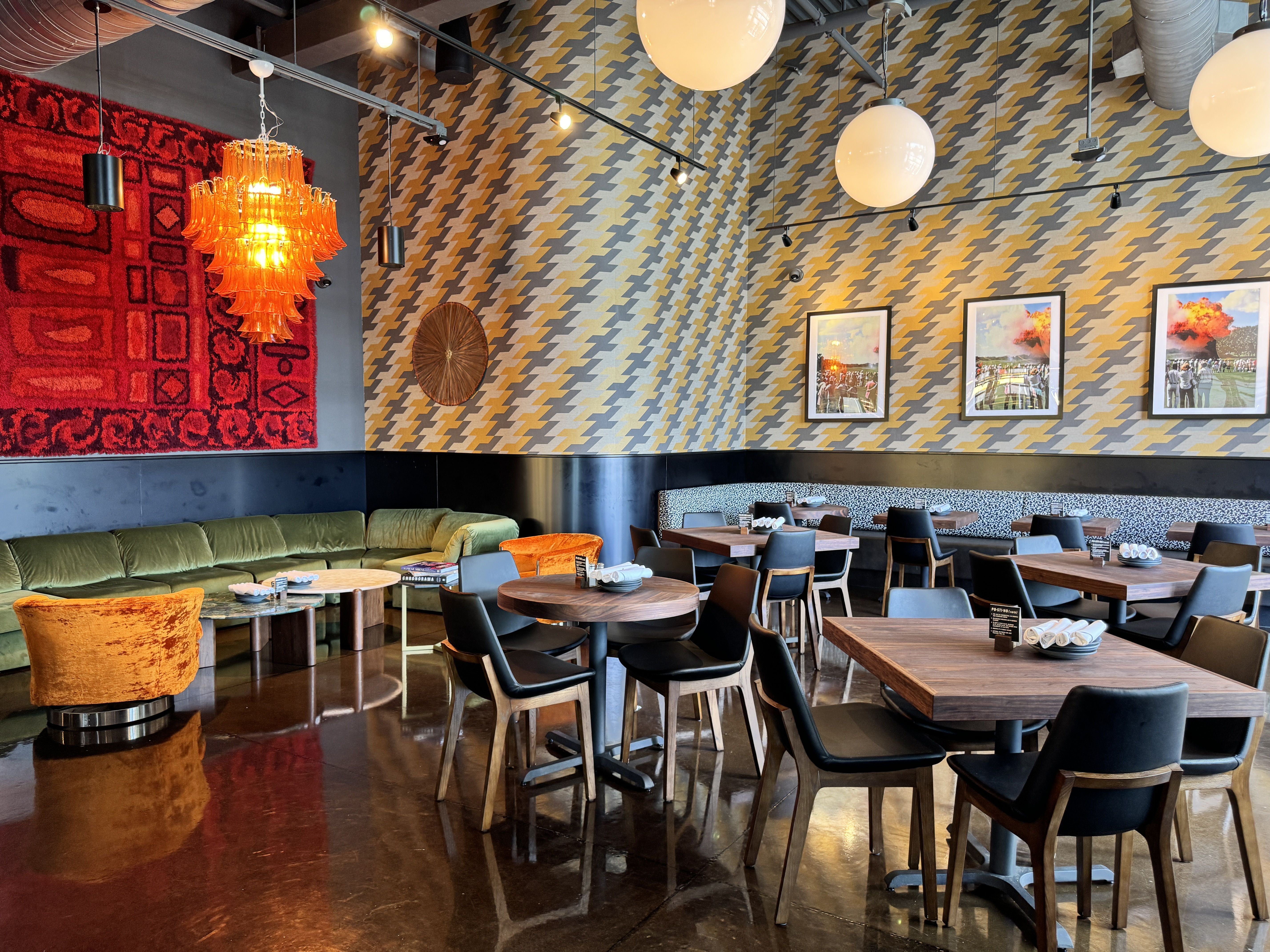 inside of restaurant