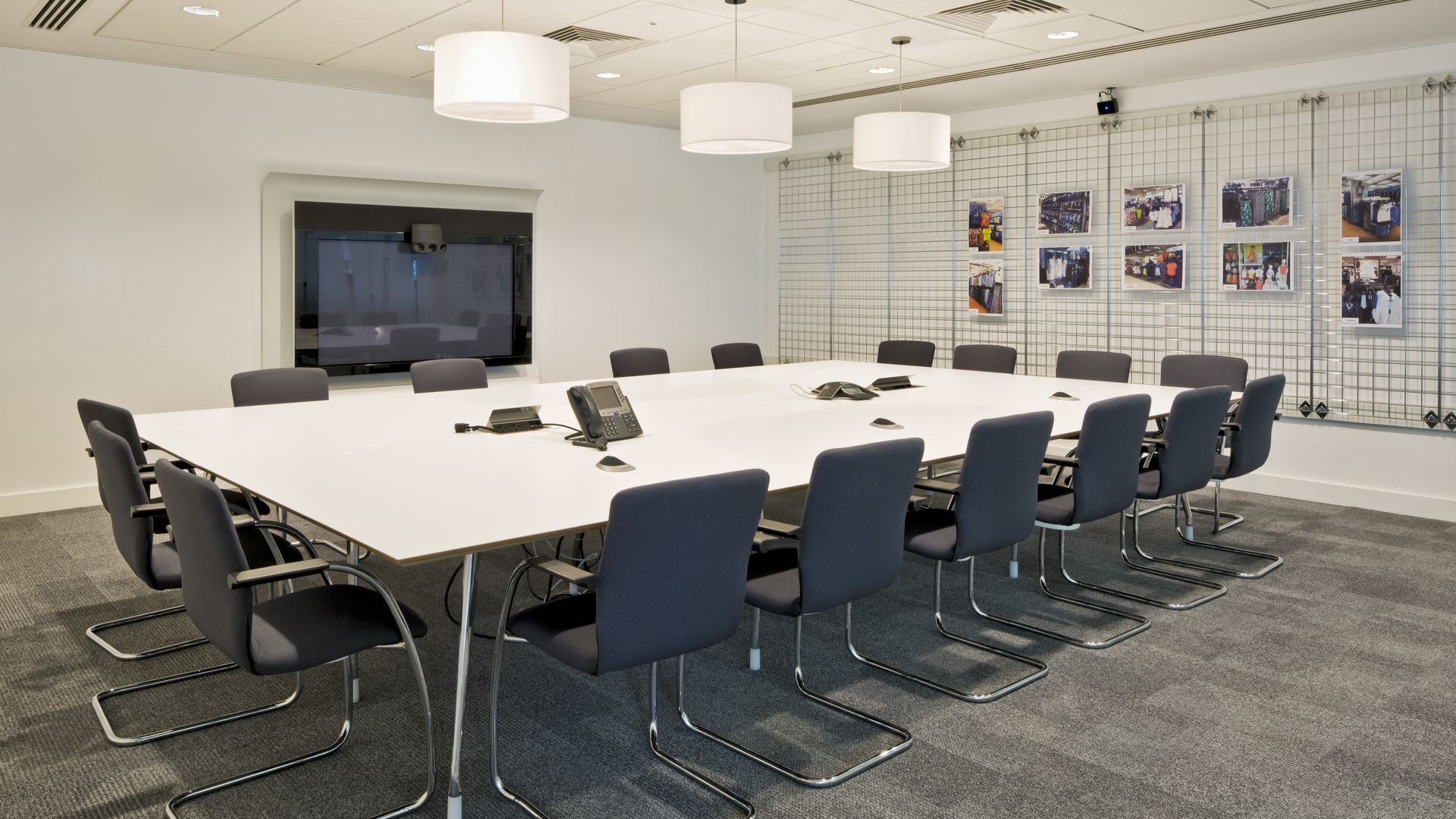 empty corporate board room