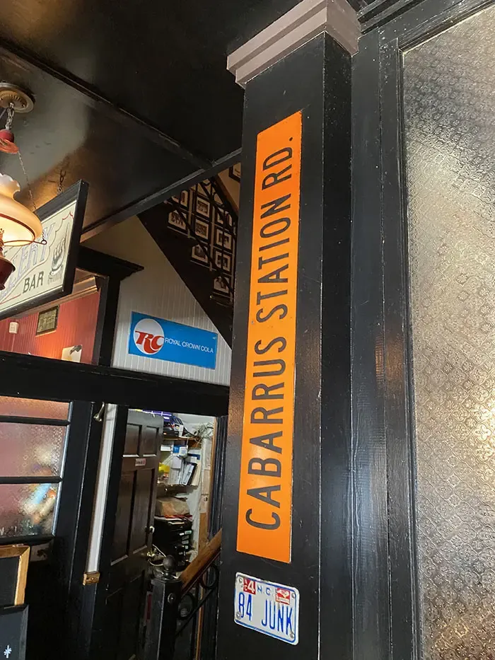 Tyber Creek pub sign