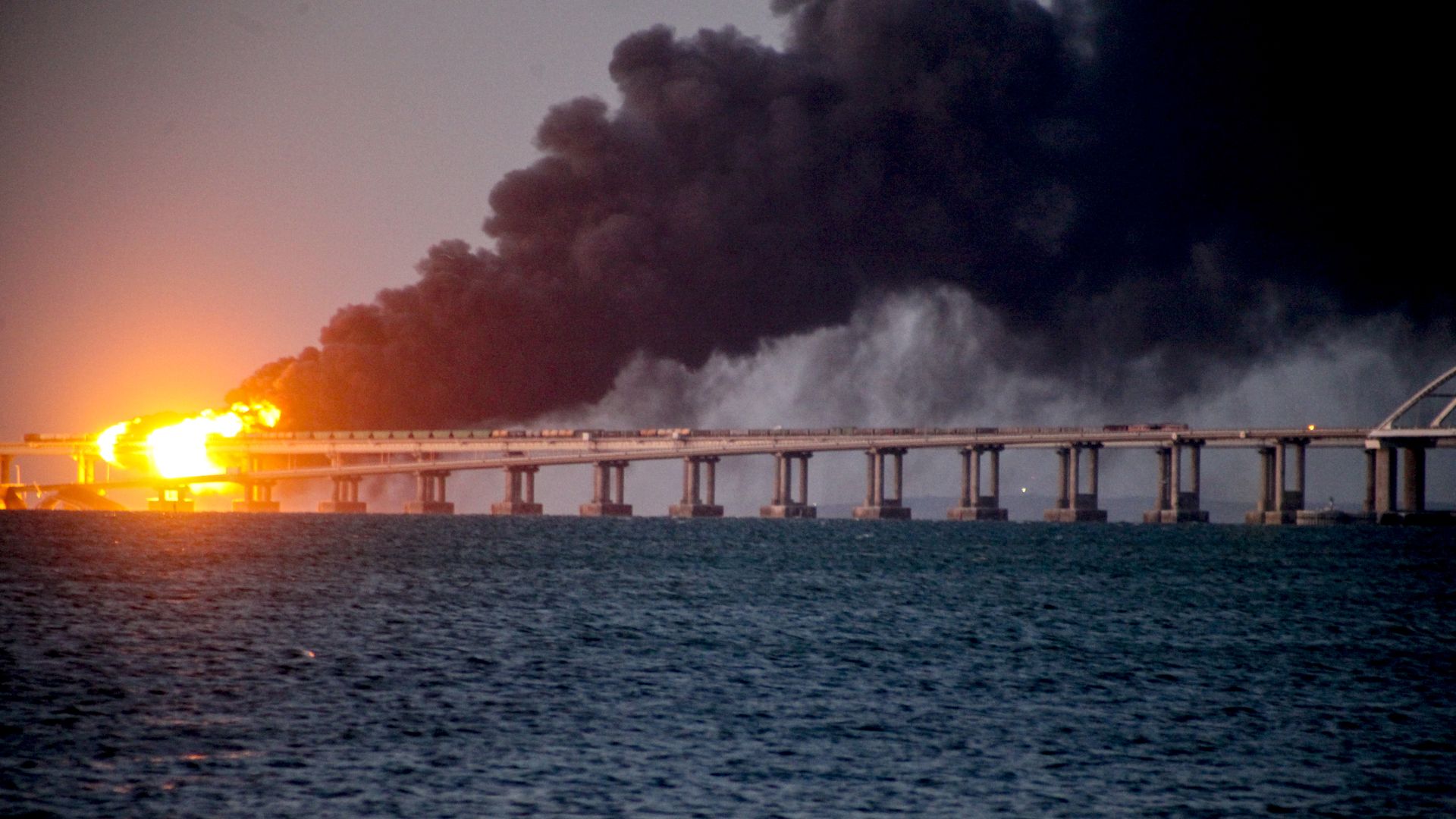 Russia Rushes To Reestablish Supply Lines After Crimea Bridge Explosion