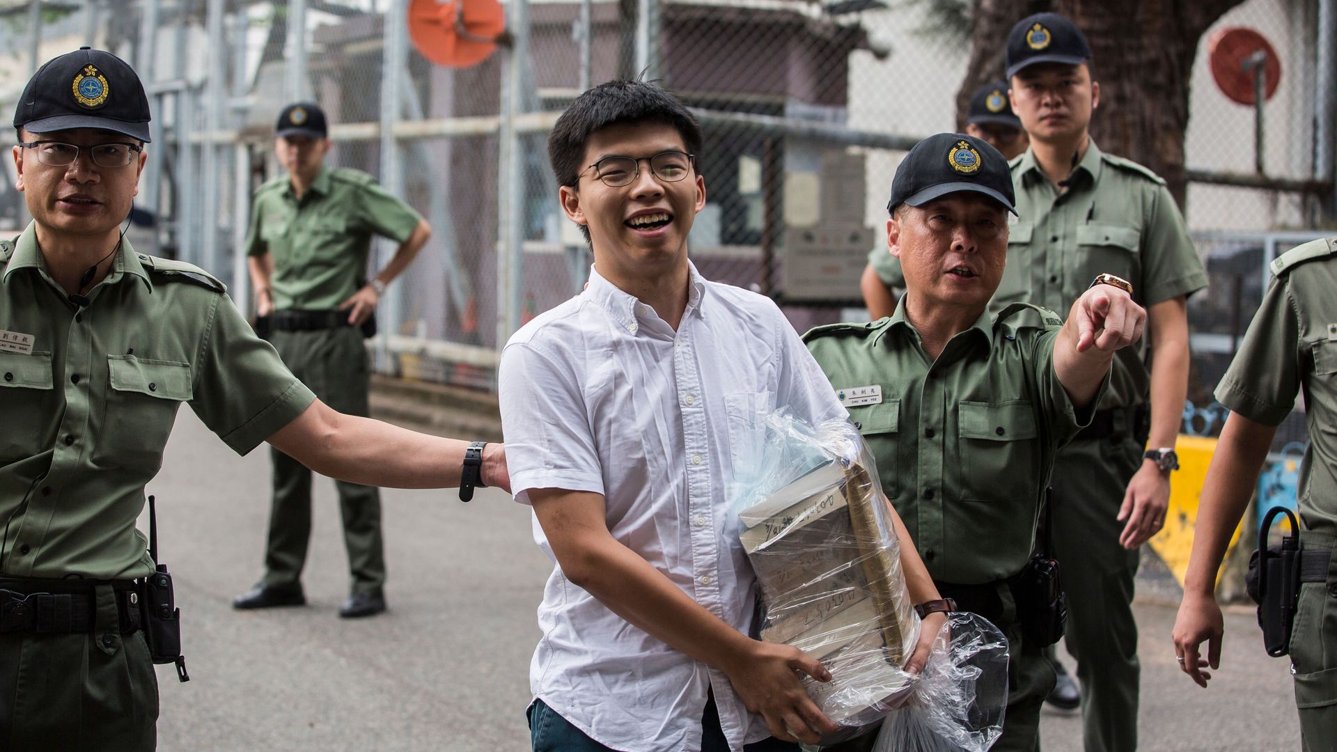  Joshua Wong is freed from prison.