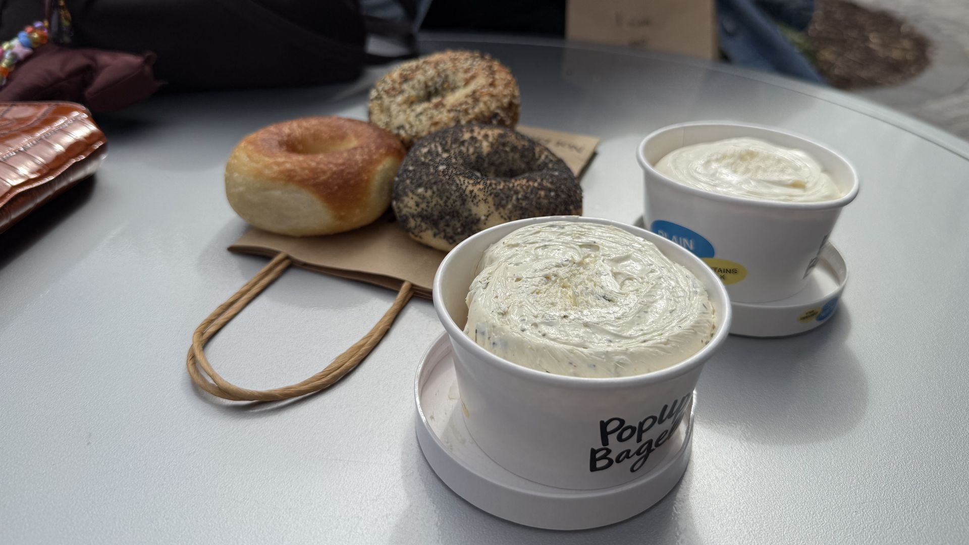 pop-up bagels