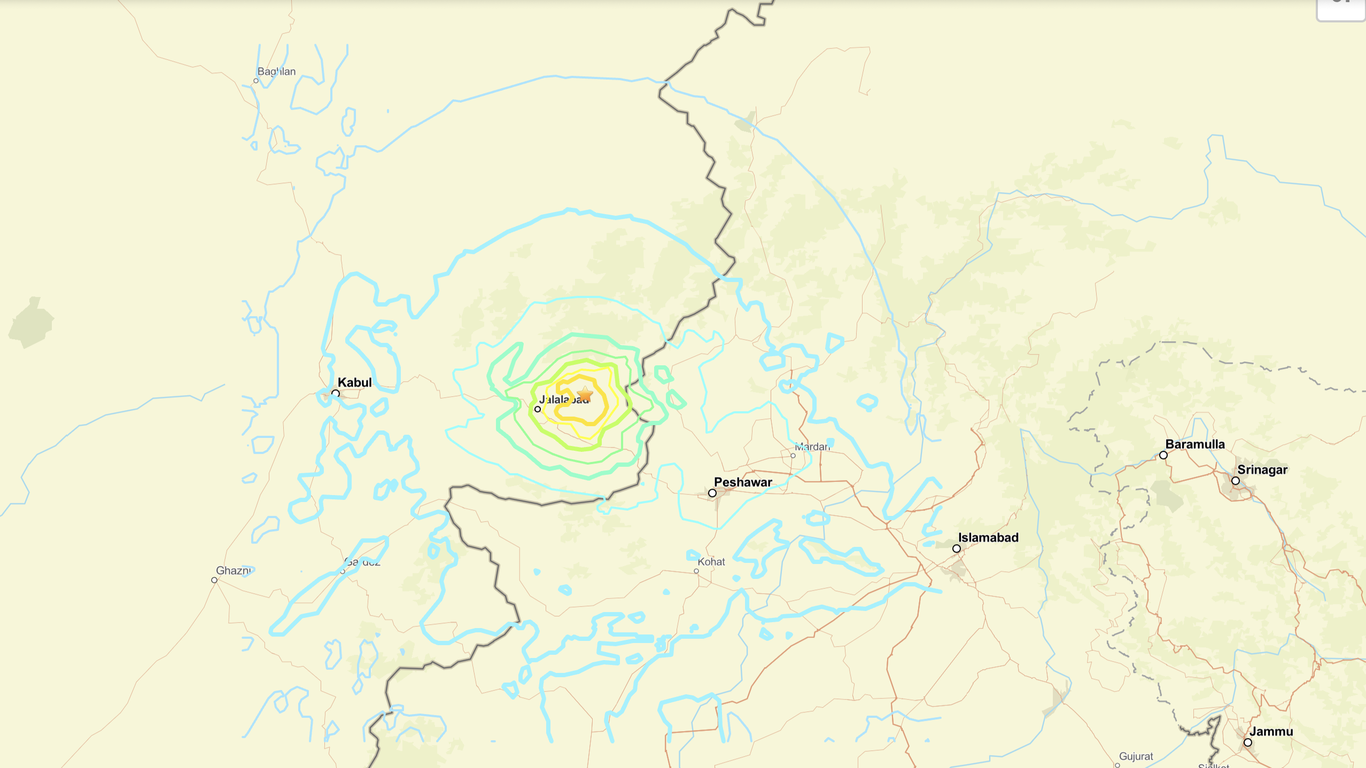 Casualties reported as 6.0-magnitude earthquake strikes Afghanistan