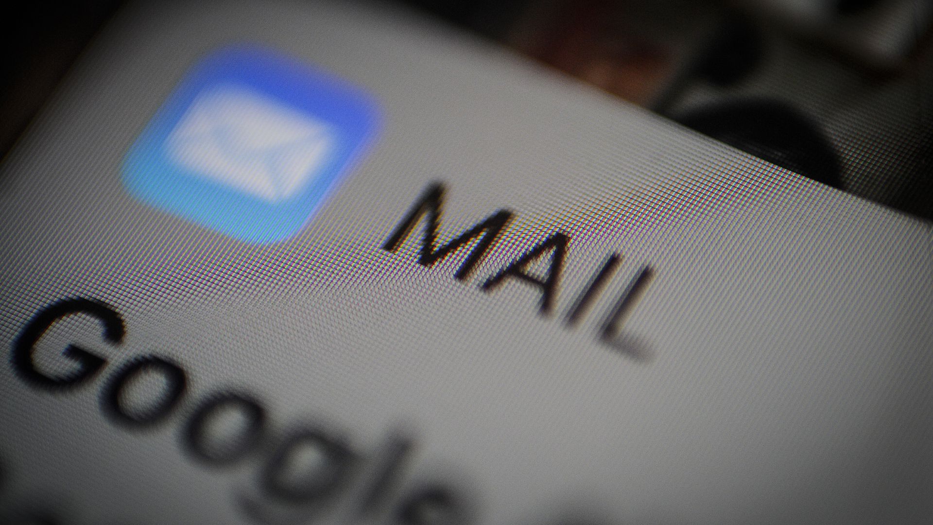 Image of a mail app. 