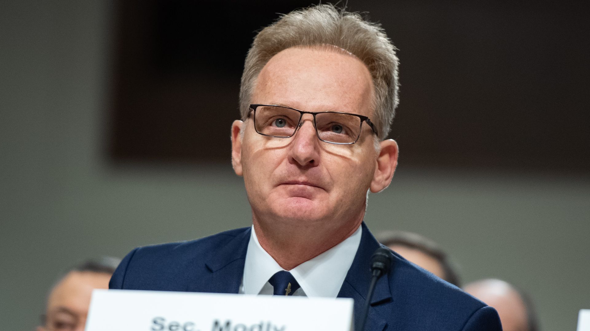 Acting Secretary of the Navy Thomas Modly testifies in Washington, DC, December 3, 2019