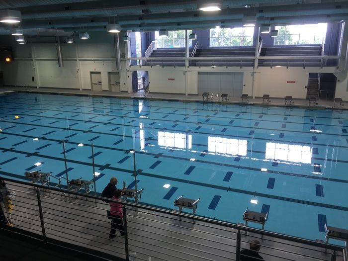 mecklenburg county aquatic center pool